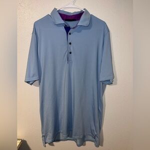 Greyson Purple and Blue Polo Shirt
